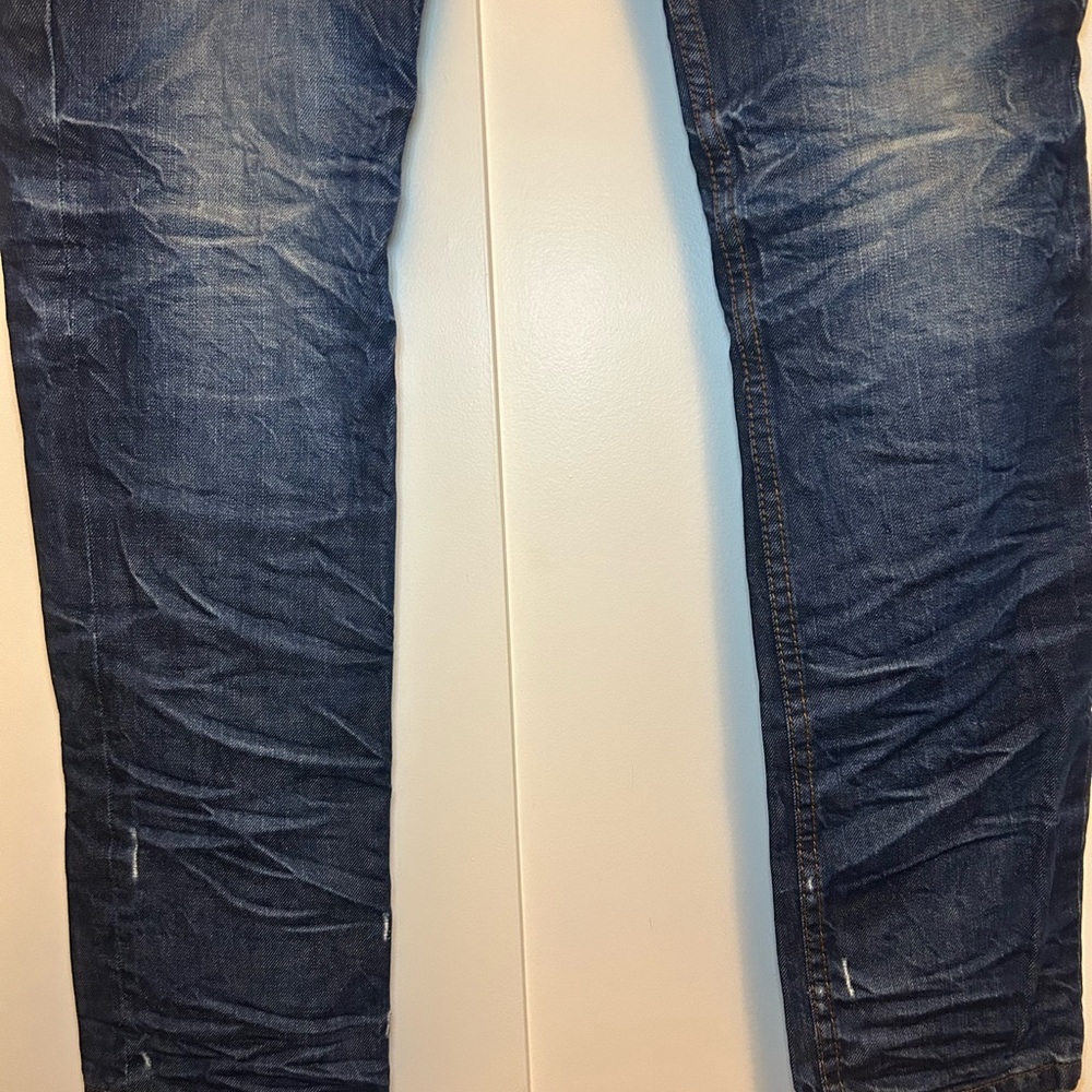 Diesel DNA "dirty new age" stacked slim distressed jeans - Picture 8 of 16